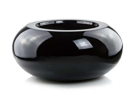 Slika 95.029 Velika posuda u obliku elipse - crna