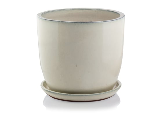 Slika 28.028.41 Velika posuda okruglog oblika sa podlogom - krem