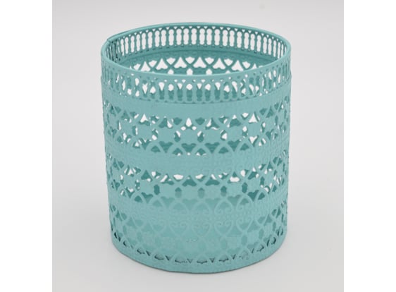 Slika Dekoracija limena posuda plava