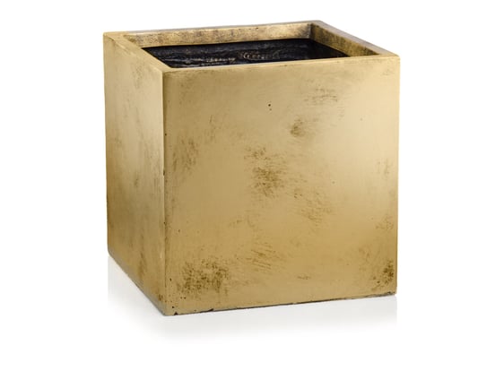 Slika 88.058 Velika posuda četvrtastog oblika - zlatna