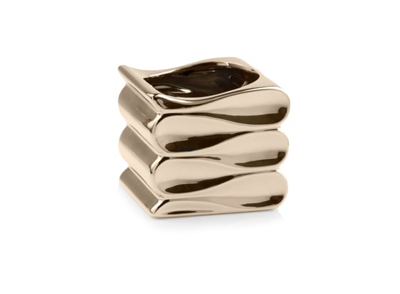 Slika 31.112 Posuda četvvrtastog oblika - zlatna