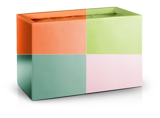 Picture of 95.105 Visoka, duguljasta posuda pravokutnog oblika