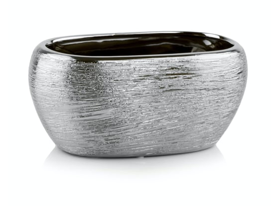 Slika 31.122.27 Posuda ovalnog oblika - srebrna