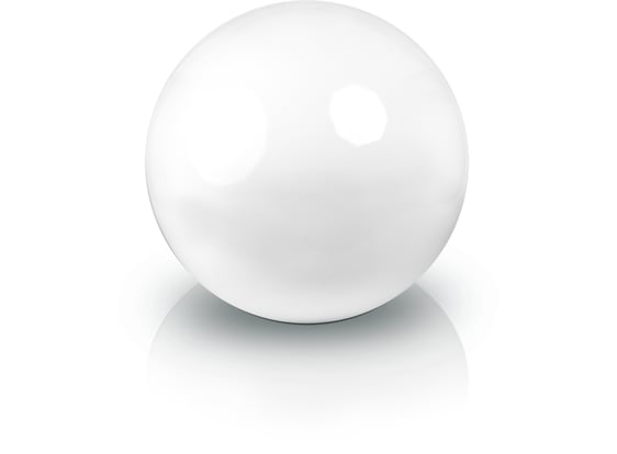 Picture of 95.015 Dekorativna vrtna kugla - bijela