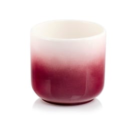Slika 05.276.14 Posuda u obliku cilindra - ombre crvena/roza