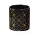 Picture of 31.139.13 Posuda u obliku cilindra - crna/zlatna
