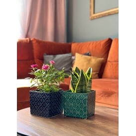 Picture of 07.129.14 Posuda četvrtastog oblika - tirkizna