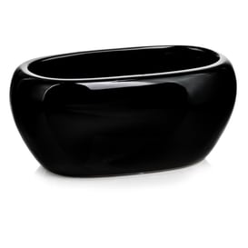 Slika 31.023.27  Posuda ovalnog oblika - crna