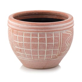 Slika 80.289. 16/25/30/38 Posuda od pečene keramike, obojana