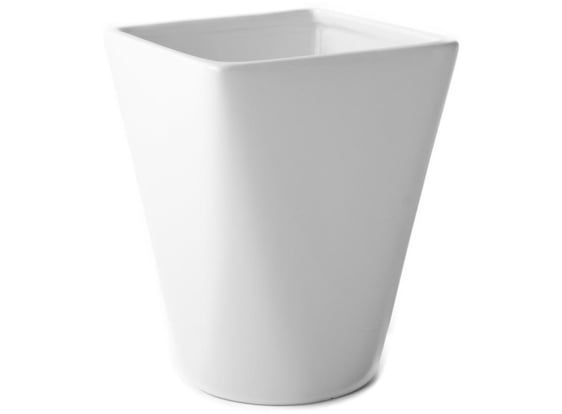 Slika 02.606.13 Posuda četvrtastog/kružnog oblika- bijela