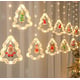 Slika Božićna drvca Svjetlosna zavjesa 500L 3W, tople boje