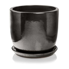 Slika 28.001.23 Posuda okruglog oblika sa podlogom - crna