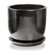 Slika 28.001.23 Posuda okruglog oblika sa podlogom - crna