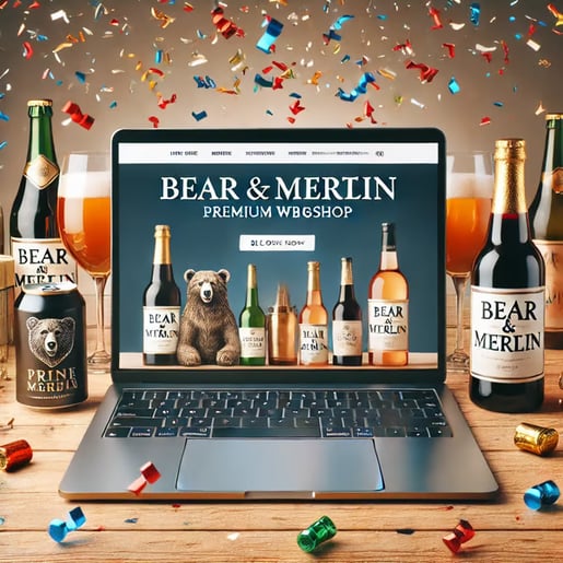 Willkommen in der Welt von Bear and Merlin – Die neue Adresse für Wein-, Bier- und Spirituosenliebhaber