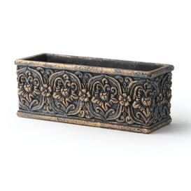 Slika 46.022.23 Posuda pravokutnog oblika  - crna/bakar 