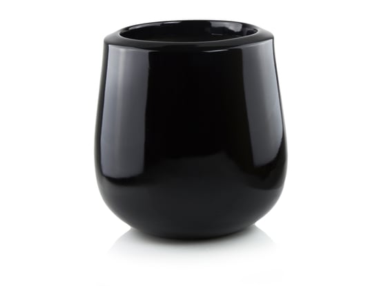 Picture of 95.035 Velika posuda u obliku tulipana - crna
