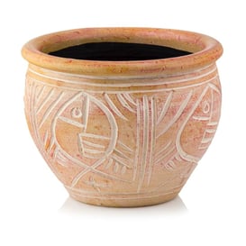 Slika 80.118. 25/30/39 Posuda od pečene keramike, obojana