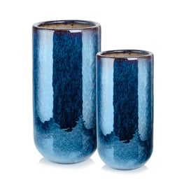 Slika 01.520. 54/59 Set od dvije posude okruglog oblika - plava