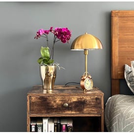 Picture of 31.096.18 Posuda okruglog oblika - zlatna