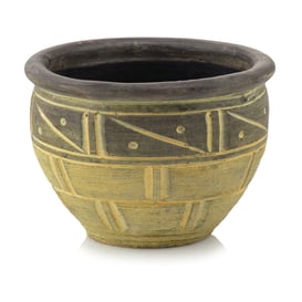 Slika 80.283. 16/25/30/38 Posuda od pečene keramike, obojana