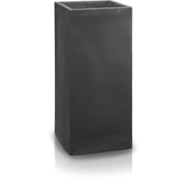 Slika 88.007 Visoka posuda četvrtastog oblika - crna