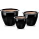 Picture of 79.304. 27/31/38 Set od tri posude - crna