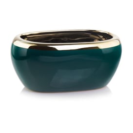 Picture of 31.133.27 Posuda ovalnog oblika - zlatna/zelena