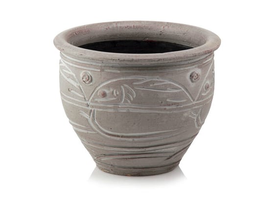 Slika 80.257. 19/26/30/38 Posuda od pečene keramike, obojana