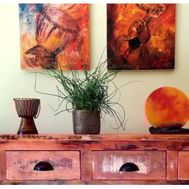 Slika 05.195.14 Posuda okruglog oblika - bakreno zlato