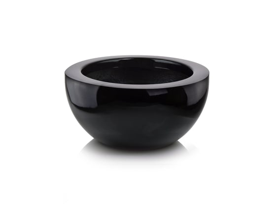 Slika 95.041 Velika posuda u obliku ispupčene zdjele - crna