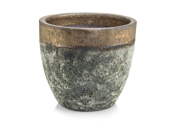 Picture of 75.904 Velika posuda okruglog oblika - zlatna