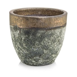 Slika 75.904 Velika posuda okruglog oblika - zlatna