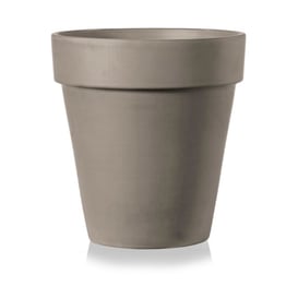 Slika 87.203 Posuda "Alto" okruglog oblika sa rubom - siva