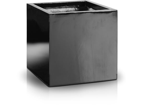 Slika 95.006 Velika posuda četvrtastog oblika - crna