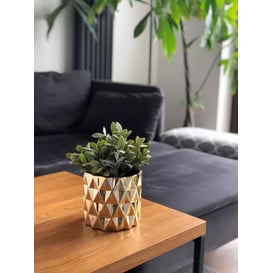 Slika 05.254.13 Posuda okruglog oblika - zlatna