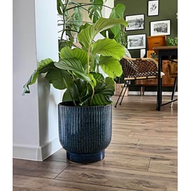 Slika 01.518. 24/27/30 Set od tri posude okruglog oblika - plava