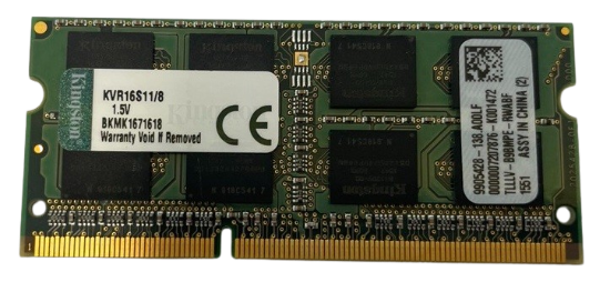 Slika Kingston 8GB DDR3 1600MHz SO-DIMM KVR16S11/8