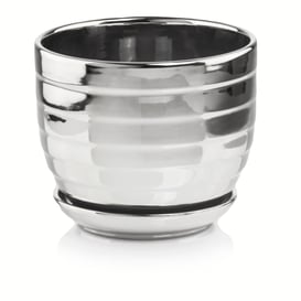 Slika 43.037 Posuda okruglog oblika sa podlogom - srebrna