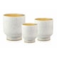 Picture of 01.517. 24/27/30 Set od tri posude okruglog oblika - bijela (teraco)