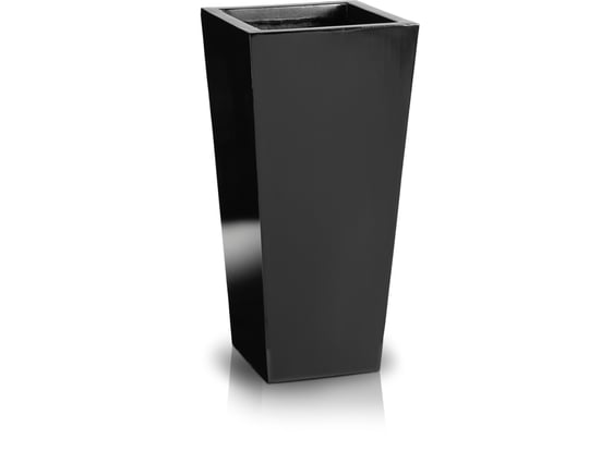 Slika 95.008 Visoka posuda četvrtastog oblika - crna