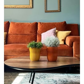 Slika 05.310.13 Posuda okruglog oblika - senf žuta