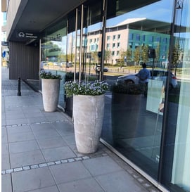 Slika 88.014.100 Visoka posuda u obliku cigare - siva