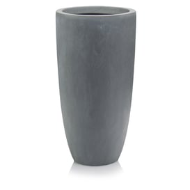 Picture of 88.066 Visoka posuda u obliku cigare - siva