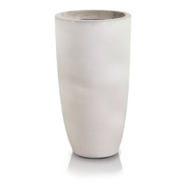 Slika 88.059 Visoka posuda u obliku cigare - siva (prirodni beton)