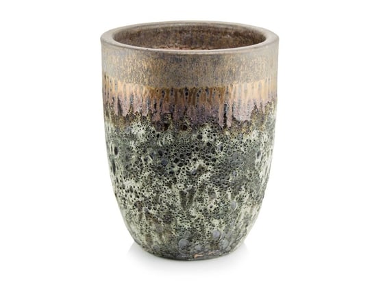 Picture of 75.914 Visoka posuda okruglog oblika - zlatna