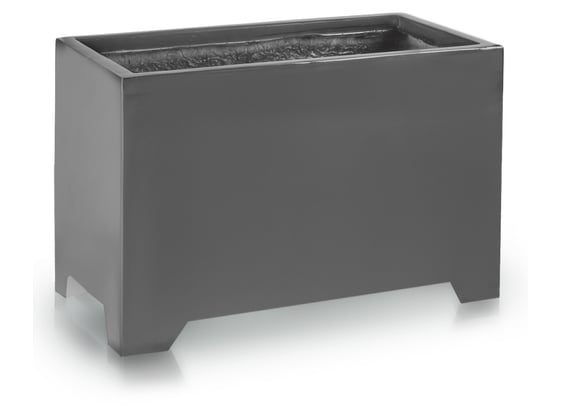 Picture of 95.039 Velika, duguljasta posuda pravokutnog oblika sa nogama - antracit