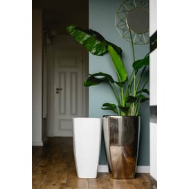 Slika 01.506. 57/61 Set od dvije posude četvrtastog oblika - srebrna