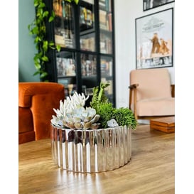 Slika 05.261.26 Niska posuda okruglog oblika - srebrna