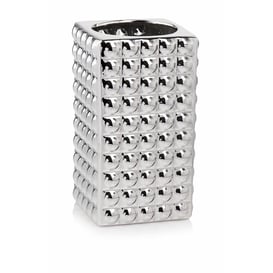 Slika 31.107.26 Vaza kvadratnog oblika - srebrna 