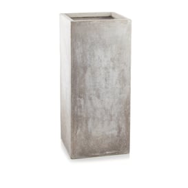 Slika 88.015 Visoka posuda četvrtastog oblika - siva